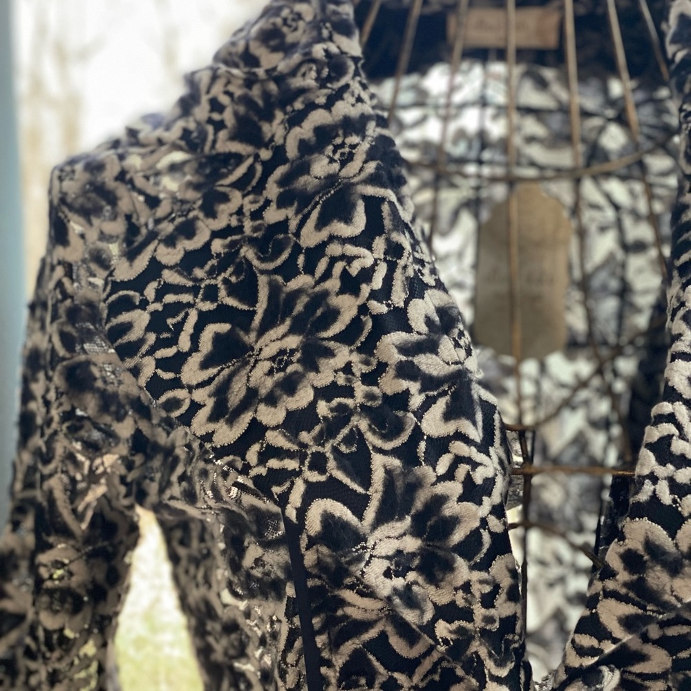 altar’d state jacket - lace with satin-ish trim